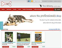 Tablet Screenshot of dog-and-bone.co.uk